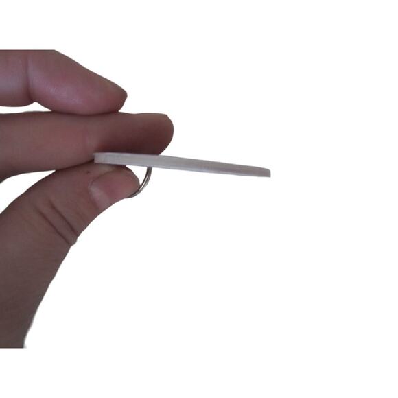 Handmade Unique Upcycled Posh Keychain - Picture 6 of 15